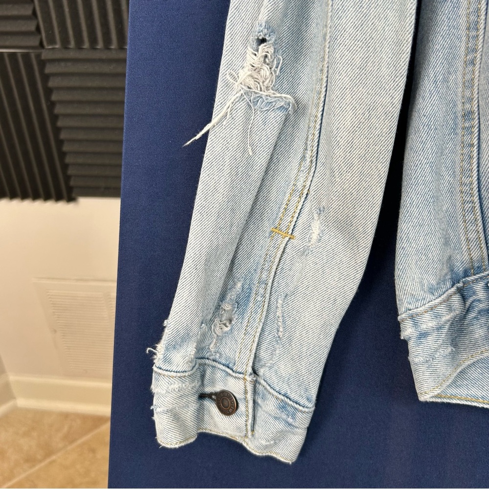 Levi's Men's Blue Denim Classic Jean Jacket Size Large - Picture 10 of 13